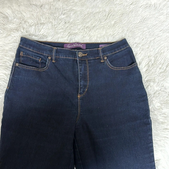 Gloria Vanderbilt Amanda Jeans Sz 8 - Picture 2 of 8